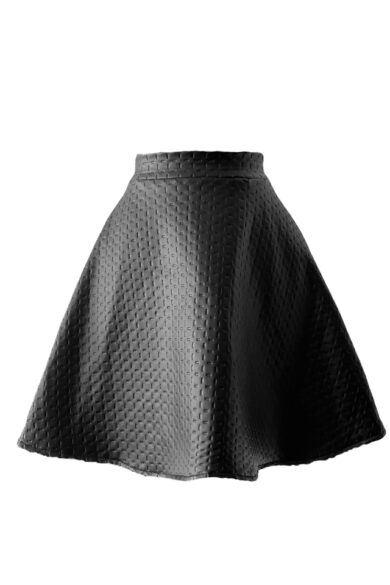 Fusta Clos Piele Neagra Gosse