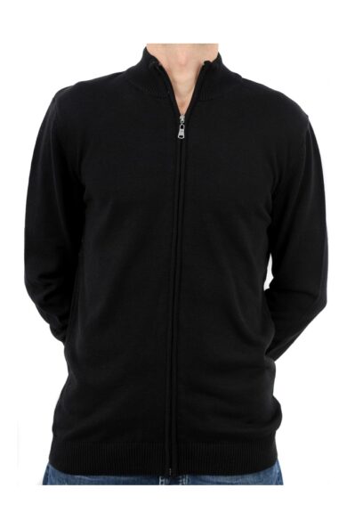 Pulover cu fermoar, Lion, negru