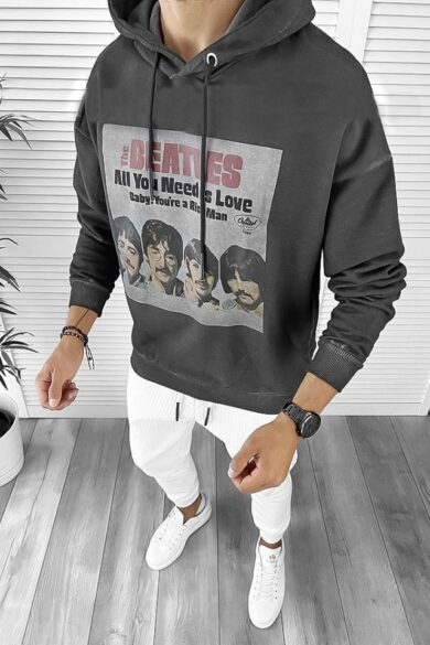 Hanorac barbati Gray Beatles