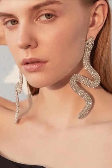 Cercei Sarpe strasuri