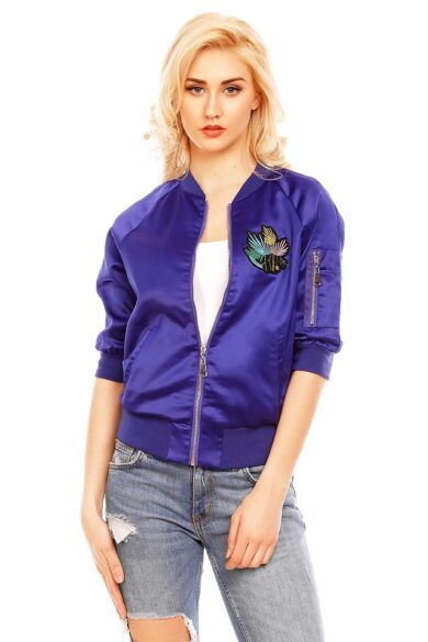 Jacheta Dama Lotus Albastru Royal