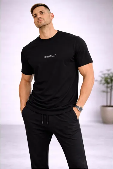 Tricou Barbati Negru LoSpec